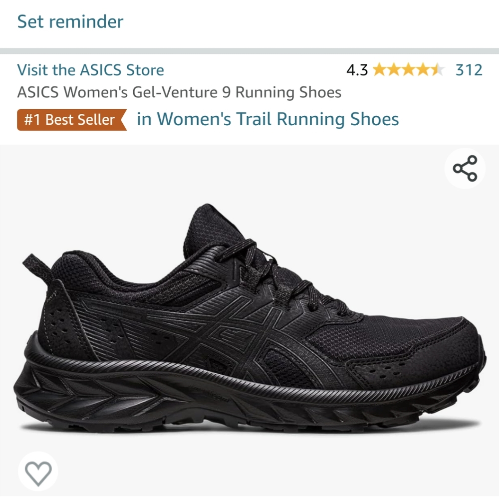 Hiking/trail runner(leaving shop)